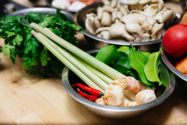 istock Fresh Thai Herbs and Aromatics in Bowl. 2208491264