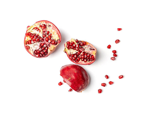 istock Pomegranate Isolated, Red Ripe Fruit, Fresh Sweet Organic Pomegranates 2208492588