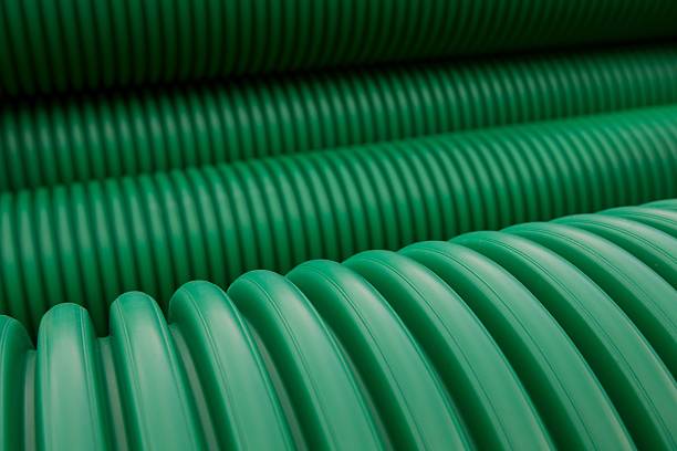 istock Plastic industry. Pipes and tubes 2208498293
