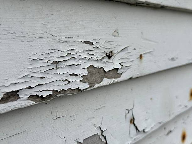 istock Flaking lead based paint - home renovation - lead abatement 2208498636