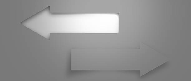 istock one cutted from the grey paper curved up of two sides on the grey paper background 2208524687