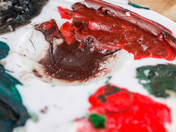 istock An artist's palette with bright colors, ready to create new masterpieces. 2208531535