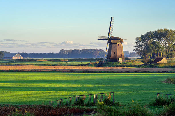 istock Dutch Windmill near Schermerhorn, Netherlands 2208532336
