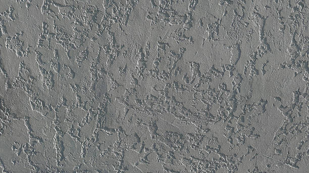 istock Texture of gray decorative plaster close-up 2208537424
