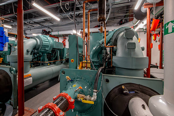 istock Pair of Centrifugal Chillers 2208541509