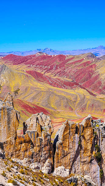 istock PALCCOYO RAINBOW MOUNTAINS, PERU: A COLORFUL ANDEAN WONDER 2208541843