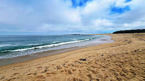 istock Beach with golden sand and crystal-clear water 2208547287