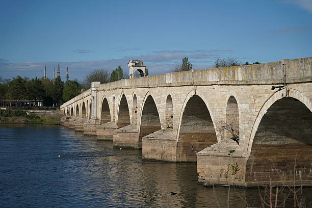 istock Meric Bridge over Meric River, Edirne, Turkiye 2208550806