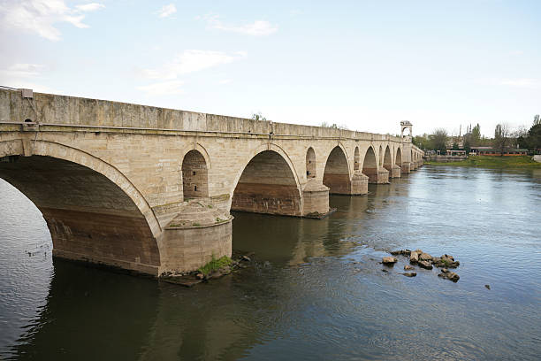 istock Meric Bridge over Meric River, Edirne, Turkiye 2208550891