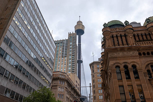 istock Tall buildings in Central Business District, Sydney, Australia 2208553280