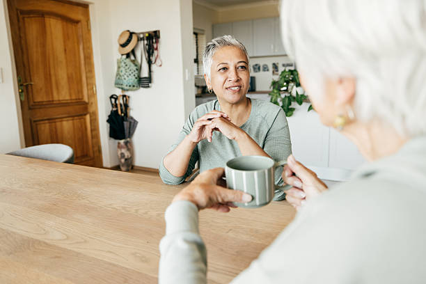 istock Companionship in Every Cup: Seniors Enjoying Life 2208562022