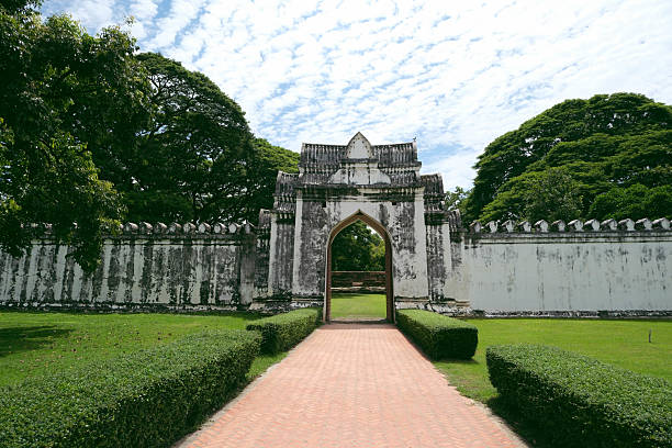 istock Ancient palace gate in Phra Narai Ratchaniwet 2208602672