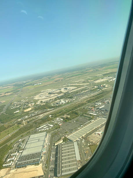 istock Flying over Charles De Gaulle Airport 2208607507