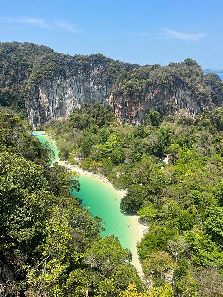 istock The bright turquoise from above 2208608383