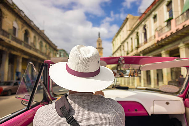 classic car on the streets of Cuba