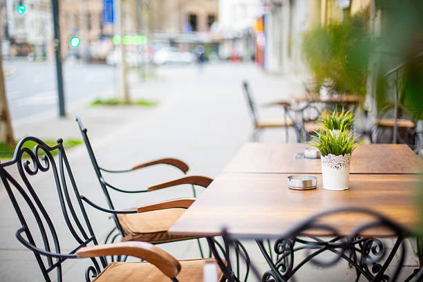istock When is it time to set up tables at an outdoor cafe? 2208628304
