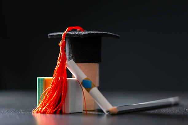 istock Concept education is business scholarship essential idea globalization, mortarboard students learn and study in universities and colleges master knowledge save involves financial management diploma 2208633521