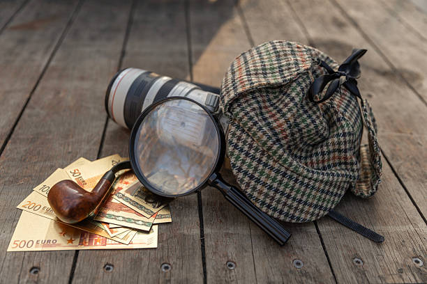 istock Private detective investigating equipment 2208641015