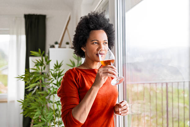 istock Relaxation Time for Young Woman at Home 2208645178