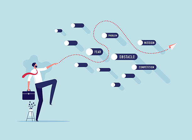 istock Business solutions and the way to success concept 2208646786