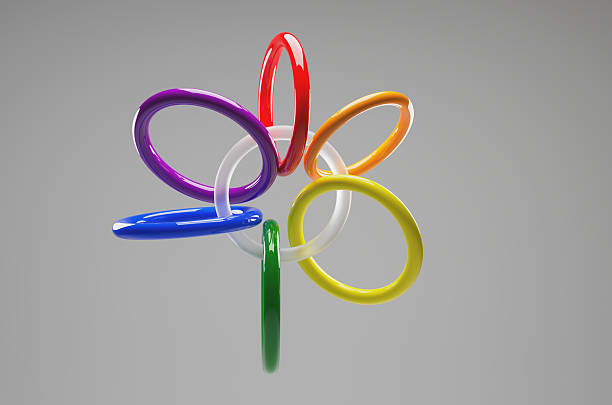 This artwork, created through 3D rendering yet shaped by a hand-crafted vision, explores how LGBT+ identities are uniquely connected through the unseen yet powerful language of communication. The transparent central ring symbolizes empathy and connection—an invisible force holding diverse identities in unity.