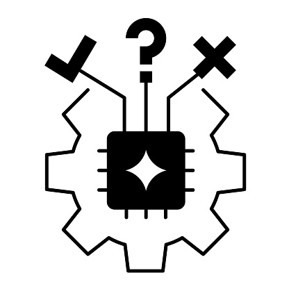 Differount Routine Symbol Ai Logic Routing And Decision Architecture Symbol Algorithmic Flow ...