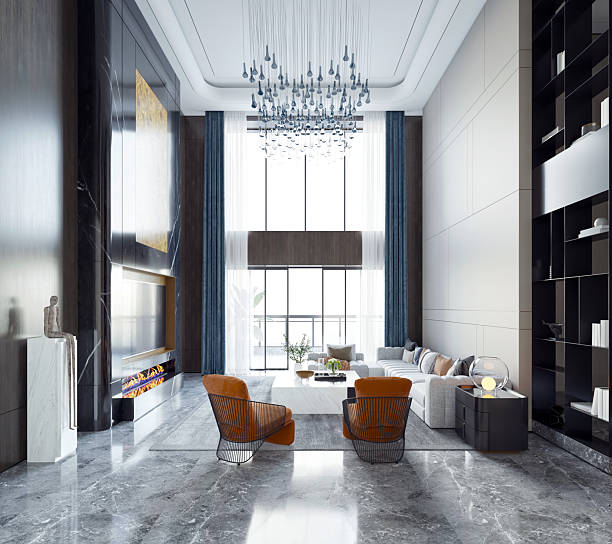 istock 3d render of apartment interior  living and dining room 2208697164