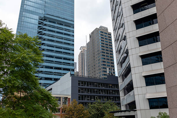istock Tall buildings in Central Business District, Sydney, Australia 2208706586