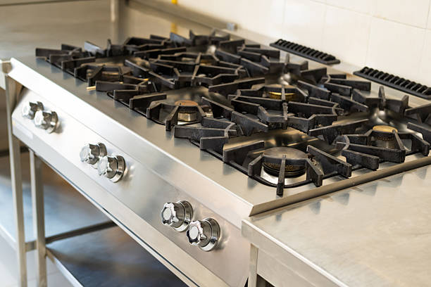 istock This is a Professional Gas Stove designed specifically for use in a Commercial Kitchen environment 2208707937