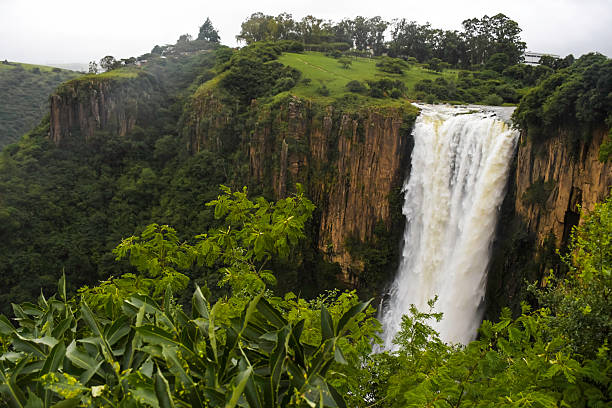 Howick falls waterfall on Umgeni river in Kzn midlands meander