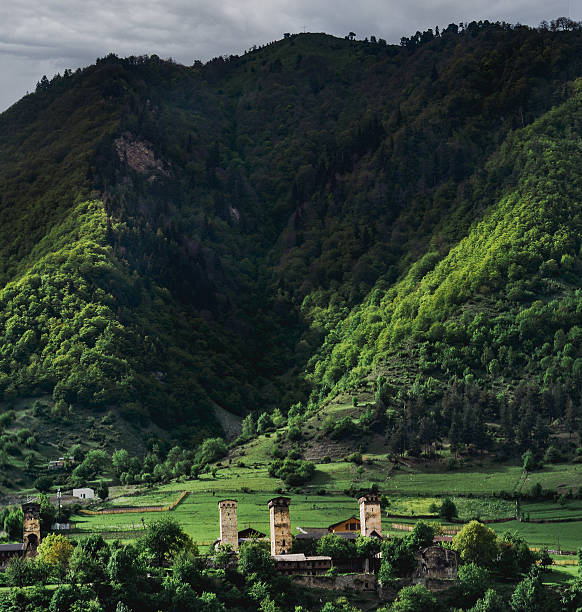 istock Guard Towers of Mestia 2208717641