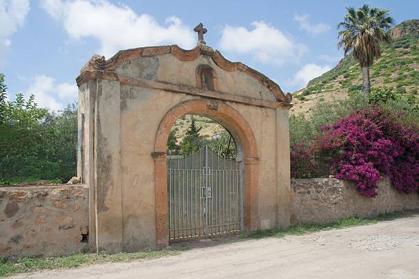 istock Antique Stone Archway Entry 2208722480