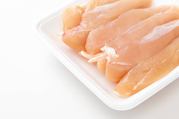 istock Chicken fillet on a white background. 2208730143