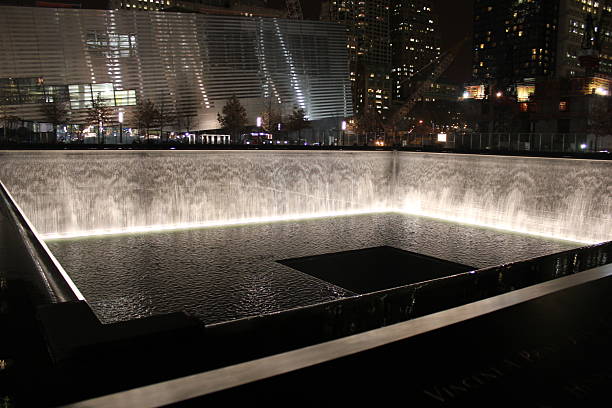 New York. Taken December 29, 2011. The National September 11 Memorial & Museum is a memorial and museum that are part of the World Trade Center complex, in New York City, created for remembering the September 11 attacks in 2001.