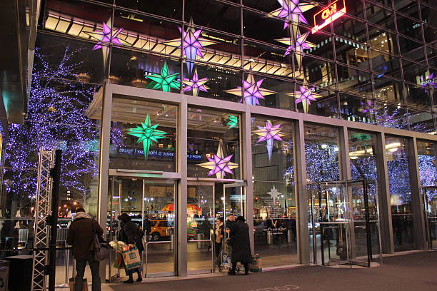 Columbus Circle  Manhattan, New York. Taken December 30, 2011. Street scenes around Columbus Circle center during the holiday season.
