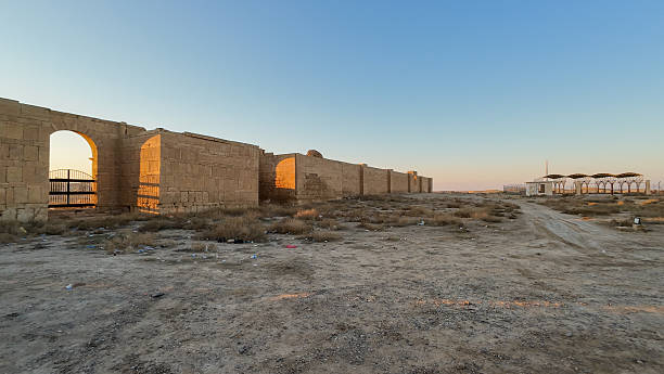 istock Ancient Ruins in Desert at Sunset, Hatra Iraq 2208757004