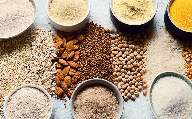 istock Assortment of gluten free flour. 2208757730