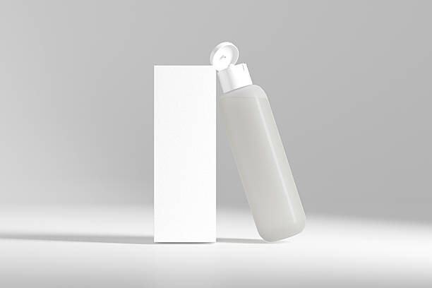 istock translucent cosmetic bottle mockup, frost plastic water bottle packaging, flip cap liquid skincare container mockup, cylindrical shape squeeze bottle, luxury 250 ml tubular HDPE packaging 2208760454