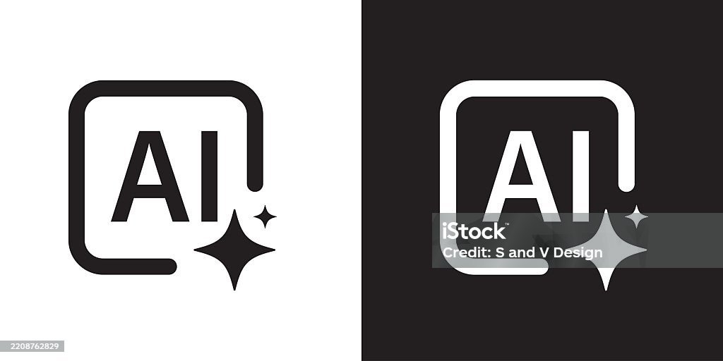 Generate AI user interface. Artificial intelligence sign. AI enters by command prompt to generate ideas. Icon element for apps, and websites. Computer help assistant. Vector illustration. Artificial Intelligence stock vector Generate AI user interface. Artificial intelligence sign. AI enters by command prompt to generate ideas. Icon element for apps, and websites. Computer help assistant. Vector illustration. Artificial Intelligence stock vector