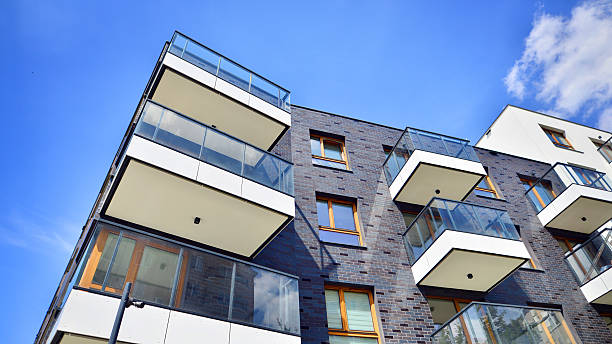 istock European residential architecture. Modern house facade exterior. 2208767098