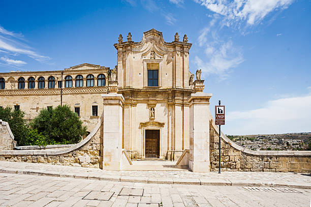 istock Stunning panoramic view of Matera, Italy, featuring the ancient Sassi cave 2208775887