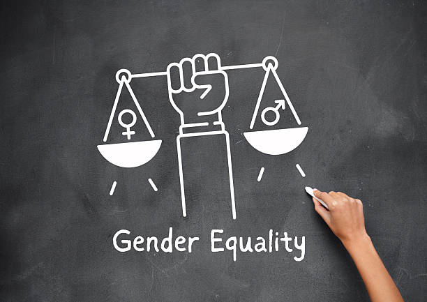 istock Chalkboard Illustration of Gender Equality Concept 2208781668