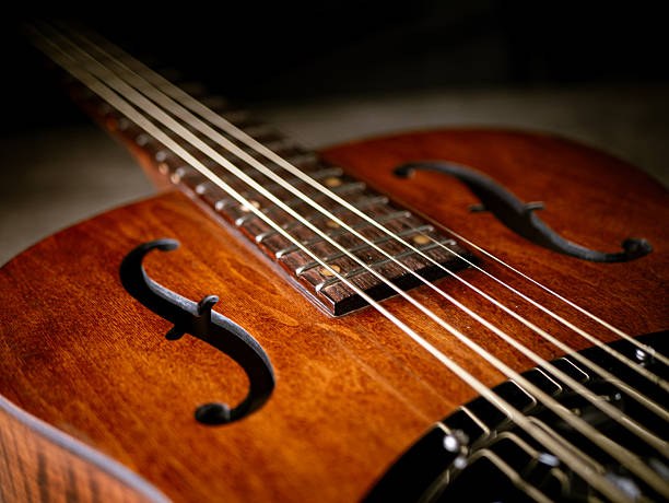 istock Vintage Resonator acoustic dobro blues guitar. 2208783406
