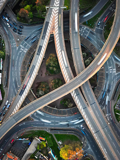 1,000+ Multiple Lane Highway Uk Bridge Overpass Stock Photos and