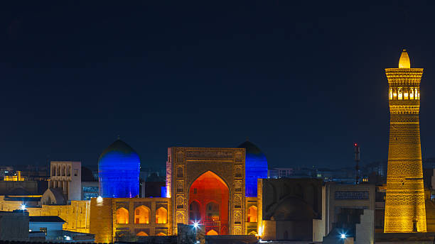 istock Night view on Po-i-Kalyan complex in Bukhara, Uzbekistan 2208790480