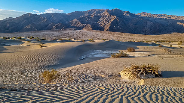 istock Death Valley - Panoramic view on Mesquite Flat Sand Dunes in Death Valley National Park, California, USA. 2208793527