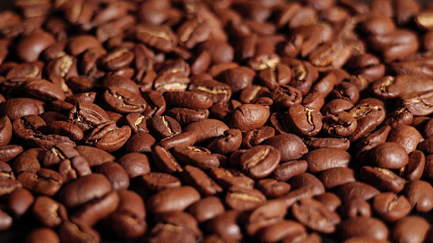 istock Arabica Coffee Beans Maragogipe Background. Elephant Beans 2208804256