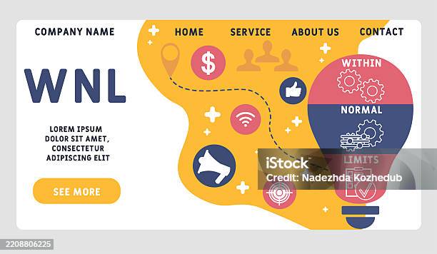 Wnl Within Normal Limits Acronym Stock Illustration - Download Image ...