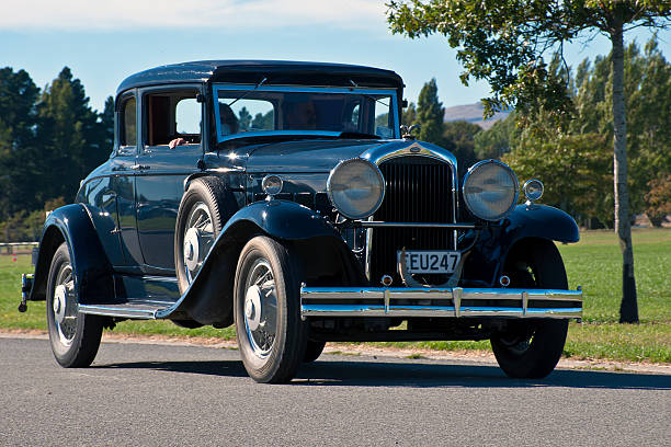 Christchurch, New Zealand  - March   20 ,  2016: Vintage Marmon from  1930 at a classic and vintage car event at Twin Rivers Motoring event in Christchurch.