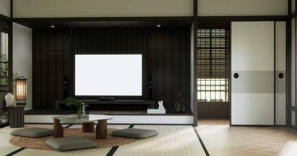 istock Japan Room Design Japanese style. 3D rendering 2208827003
